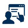 User-focused experience icon